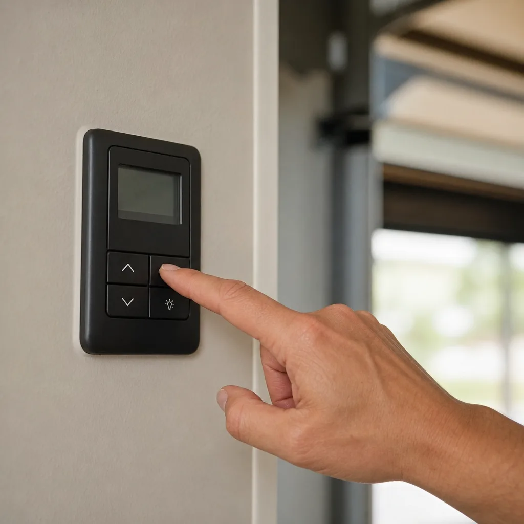 Illustration for garage door opener installation in Fort Myers